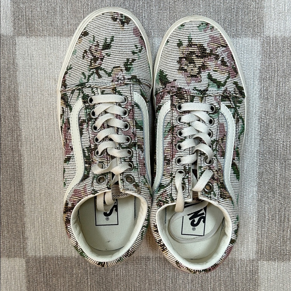 Vans Floral Patterned Sneakers